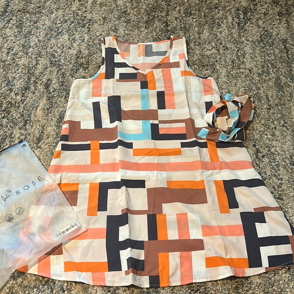 NWT SHEIN Patterned Dress